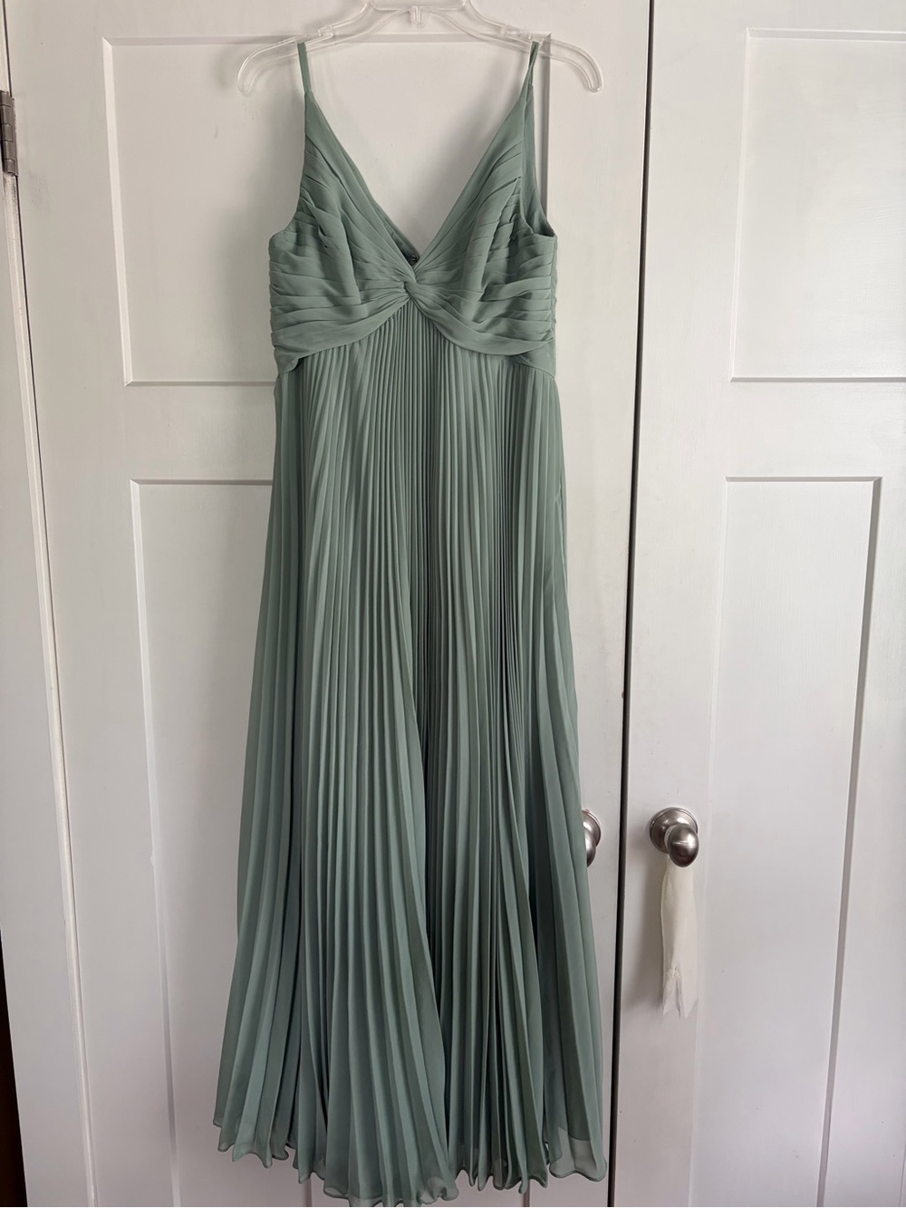 Azazie matcha dress